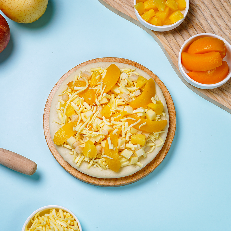 Пицца с разными фруктами (4)