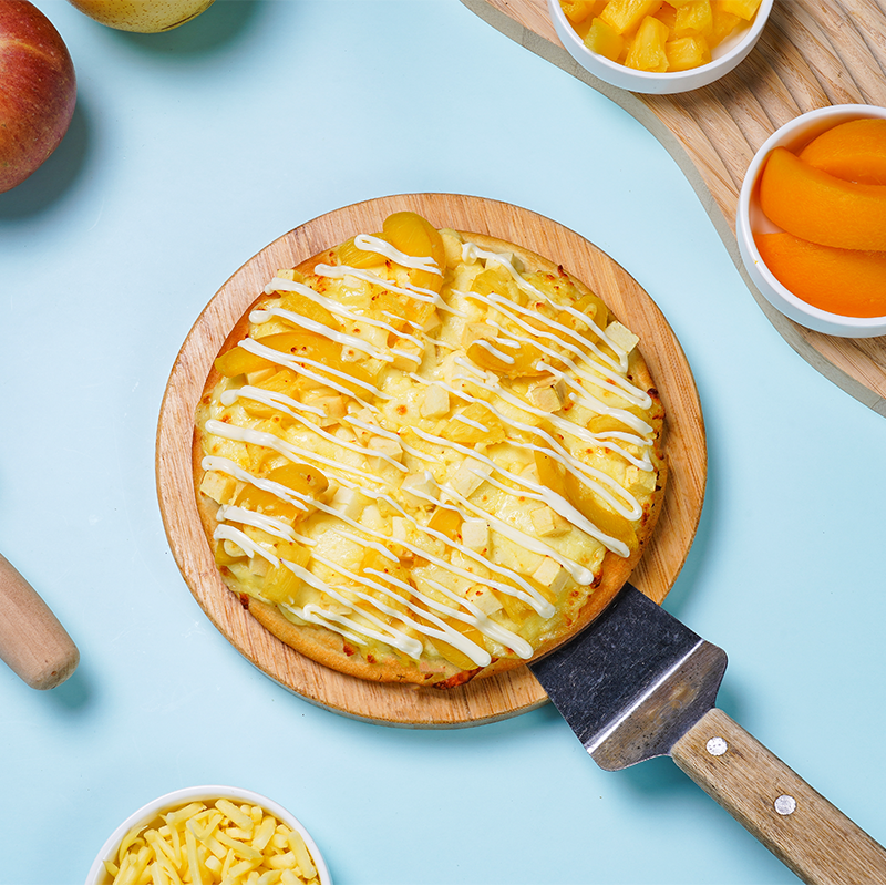 Пицца с разными фруктами (5)